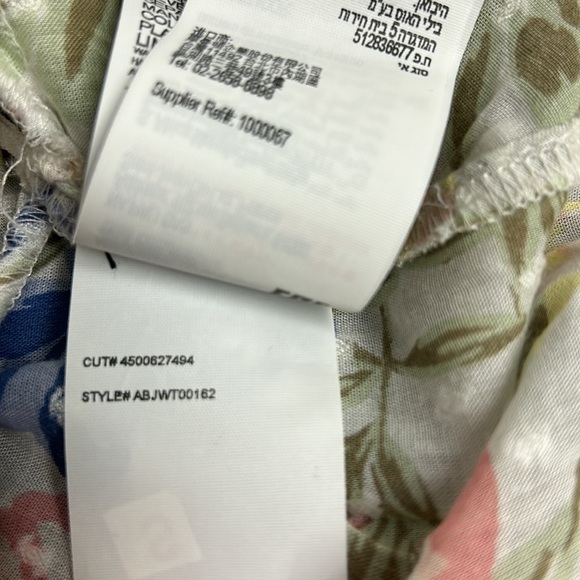 BILLABONG | Royal Wear Top Crop Top Swiss Dot Puff Sleeve Floral in‎ Mult… - Picture 13 of 14